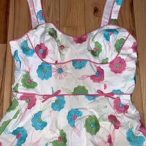 Gorgeous Nanette Lepore embroidered top: